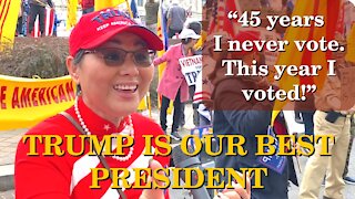 Americans Say! 45 Years I Never Vote, This Year I Voted | Washington DC | 2020-12-12