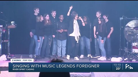 Cascia Hall Students Perform With Legendary Band Foreigner