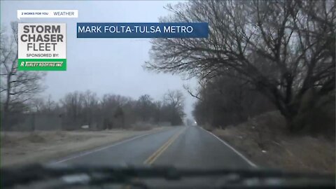 Tracking icy conditions in Green Country