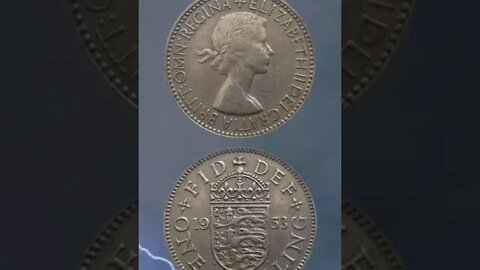 United Kingdom 1 Shilling 1953.#shorts #coinnotesz #viral