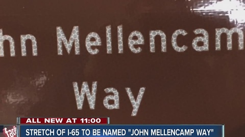 Stretch of I-65 to be named after John Mellencamp