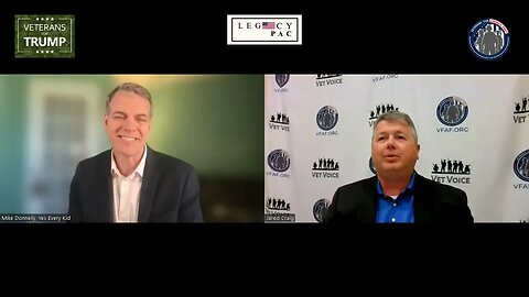 Jared Craig Legacy PAC, Veterans for Trump/VFAF interviews US Army Veteran Michael Donnelly 3/9/2023
