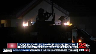 Police standoff leads to officer involved shooting