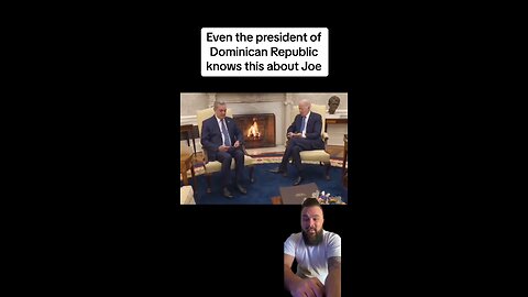 President of Dominican Republic, Luis Abinader clowns Biden for being lazy with an invite to beach