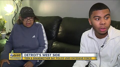 Detroit teen and grandmother claim police used excessive force while searching for cop killer