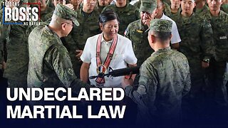 Panunupil sa kalayaang magsagawa ng mga pagtitipon, pahiwatig ng undeclared martial law