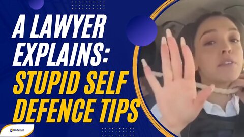 Stupid Self Defence Tips: Real Criminal Defence Lawyer Reviews