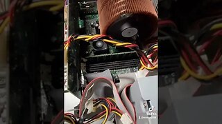 Zalman CPU cooler successfully installed on the AMD Athlon Thunderbird!
