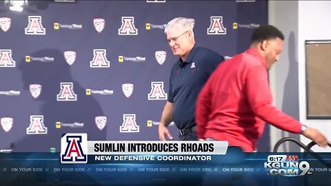 Arizona introduces Paul Rhoads