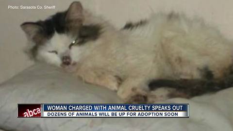 83 animals removed from North Port home, woman charged with animal cruelty