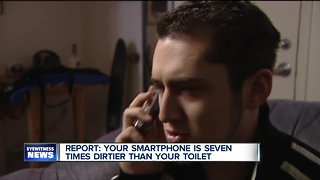 Report: Your smartphone is seven times dirtier than your toilet