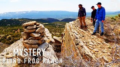 A Cairn Leading to the Treasure Mystery at Blind Frog Ranch