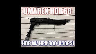 What’s the easiest way to run hpa on a umarex HDB68 | chicago less lethal