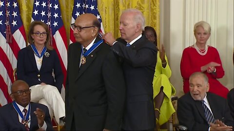 Joe Biden awards Medal of Freedom to 17 recipients including Denzel Washington and Simone Biles