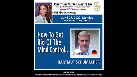 Hartmut Schumacher - "How to Get Rid of the Mind Control"