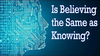 Q&A | Episode 3: Is Believing the Same as Knowing?