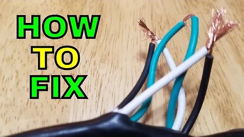 Right way to fix electrical cord