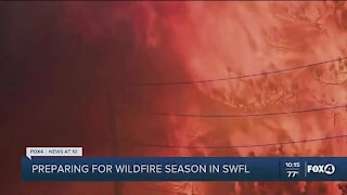 Wildfire season here in Southwest Florida