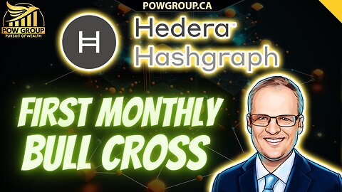 Hedera Hashgraph First Ever Monthly EMA 12 & 26 Bull Cross, HBAR Technical Analysis