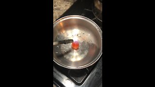 Torching a Tomato For Breakfast