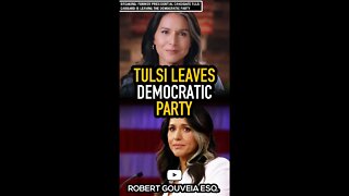 Tulsi LEAVES Democratic Party: War-Mongering Wokesters #shorts