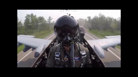 A-10 Highway Landing - Exercise Northern Strike 21-2