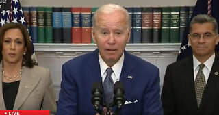 Biden Mocked After He Appears to Read Instruction Right Off Teleprompter During Live Address
