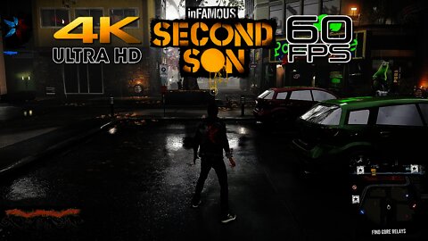 Infamous Second Son Next Gen 4K 60FPS Gameplay (PS5)