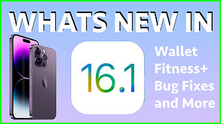 What is NEW in iOS 16.1 - New iPhone Update