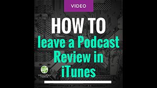 How to leave an iTunes Podcast review in iOS (iPhone)