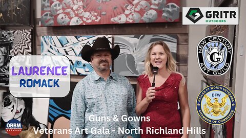 Laurence Romack - Guns & Gowns Veteran Art Gala #DFW 2023