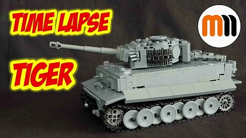 Full Time Lapse Build of the JMBricklayer Remote Control Tiger I Tank