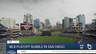 MLB playoff bubble coming to San Diego, reports say
