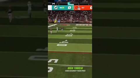 TUA THROWS A BOMB TO TYREEK HILL #drw15 #madden23 #dolphins