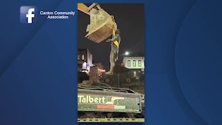 Capt. O'Donnell statue removed from Canton