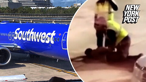 Passenger on Southwest Airlines flight arrested after escaping through emergency hatch