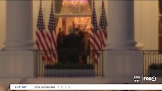 President Trump returns to the White House