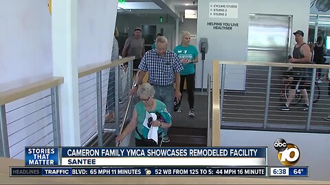 Cameron Family YMCA Showcases Upgraded Facility