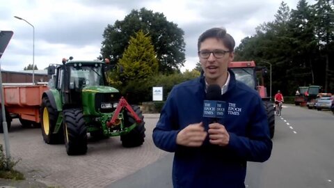 Netherlands l Protesting Farmers Explain The Nitrogen Hoax Used To Confiscate Farmland