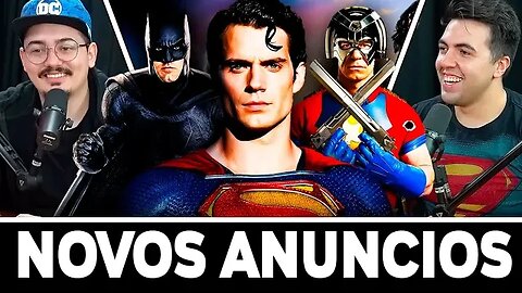 HENRY CAVILL ESTÁ DE VOLTA? JAMES GUNN ANUNCIA MAIS PROJETOS PARA O DCU! | The Nerdz Podcast #65