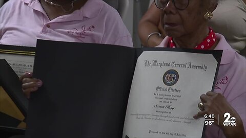 Maryland honors Baltimore native who worked assembly lines during World War II