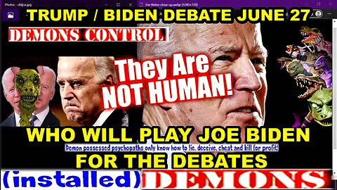 TRUMP/ BIDEN AGREE ON 2 DEBATES - MASKS WILL BE A BIG PART OF IT ALL - DON'T BELIEVE THE T.V. SHOTS