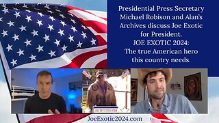 Joe Exotics Press Secretary, Mike Robison, tells why he's the best fit to be President.