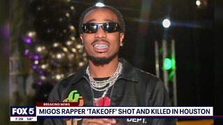 Migos rapper Takeoff shot, killed in Houston