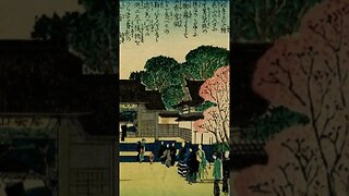 Japanese in Shrines, Temples, and Festivals Depicted in Ukiyoe and Stories #shorts