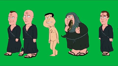 Green Screen – Family Guy Parodies Cersei’s Walk of Shame from Game of Thrones