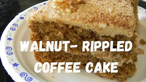 Bake the Walnut Ripped Coffee Cake of Your Dreams #walnut #coffeecakerecipe #ripped