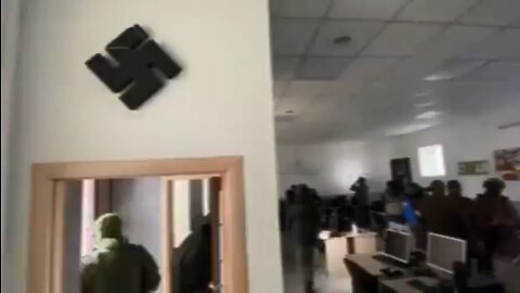 Russian forces have occupied the Ukrainian Nazi bot center in Berdyansk