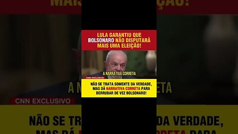 O plano de Lula para tirar Bolsonaro da disputa eleitoral. Ele mesmo confessa 😱! #shorts