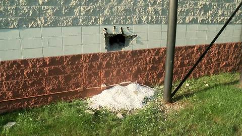 Burglar punches hole through wall of Greenfield Best Buy